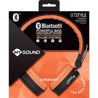 SPEAK STYLE BT NOIR ORANGE pack - Produit-redimWeb